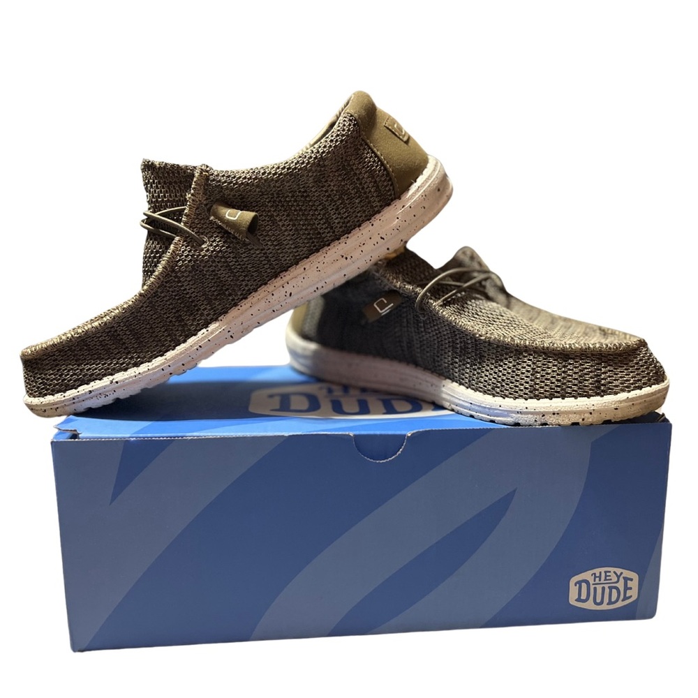 Hey Dude Brown Loafers Slip-Ons Casual